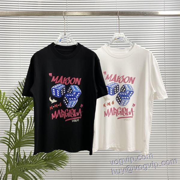 今一番HOTな新品 マルタン マルジェラ Maison Margiela 半袖Tシャツ 2色可選 最大級ブランドコピー通販優良店 2025新商品！