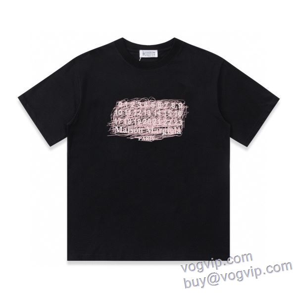 機能性も備えたアイテム マルタン マルジェラ ブランドコピー 2025新款 半袖Tシャツ