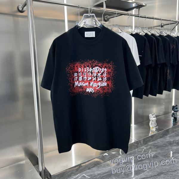 注目のアイテム 2025新款 マルタン マルジェラ Maison Margielaスーパーコピー 半袖Tシャツ 2色可選