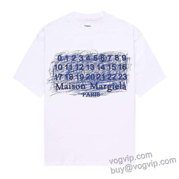 10年保証 日本未発売 マルタン マルジェラ 2025爆買い最新作 半袖Tシャツ Maison Margielaブランドスーパーコピー