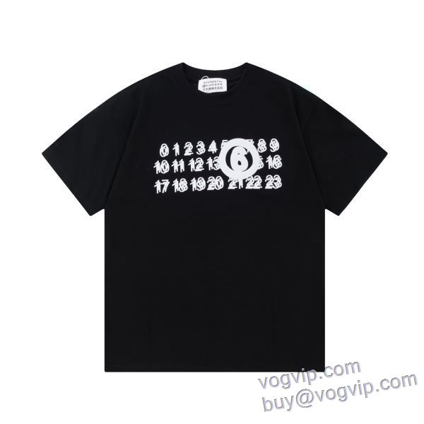 韓国の人気 マルタン マルジェラ Maison Margiela 2025春夏新作 半袖Tシャツ 2色可選 スーパーコピー信用できるサイト