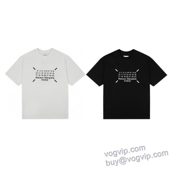 2025春夏 マルタン マルジェラ 最高N級ブランドコピー 半袖Tシャツ 2色可選 変わらない人気を誇る