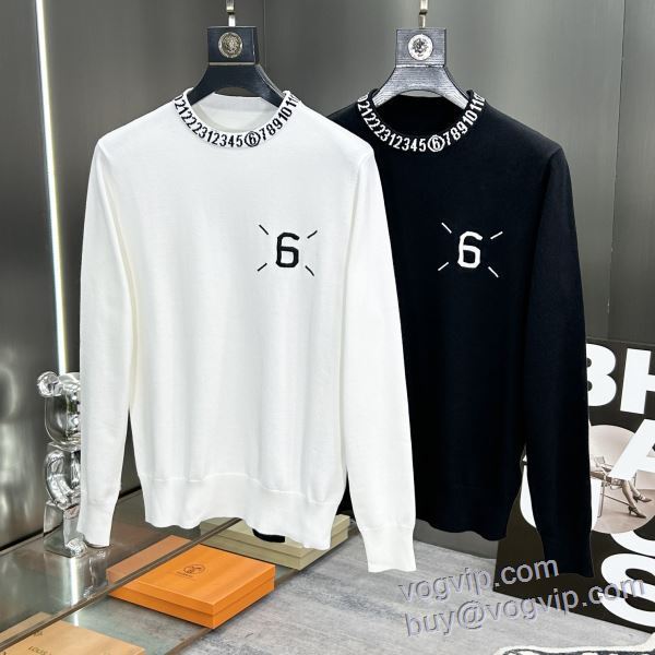 偽物ブランド 2025 ニット セーター 2色可選 マルタンマルジェラ Maison Margiela 売れ筋のいい
