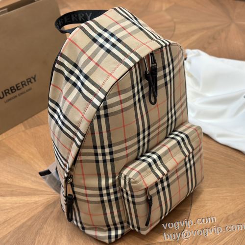 海外限定ライン 2024新款 バーバリースーパーコピー BURBERRY リュック、バックパック 収納力最高