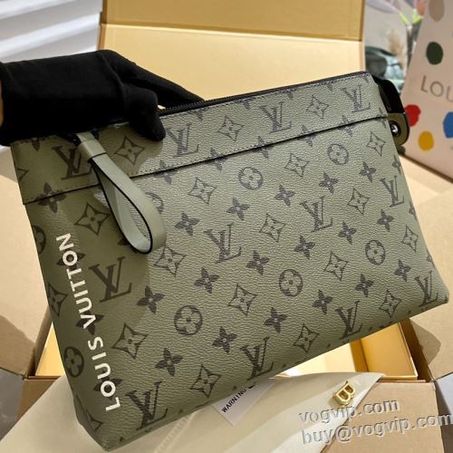 人気新品★超特価★ 2024年春夏新作 ルイ ヴィトンスーパーコピー 激安 LOUIS VUITTON 大容量 セカンドバッグ ポーチ