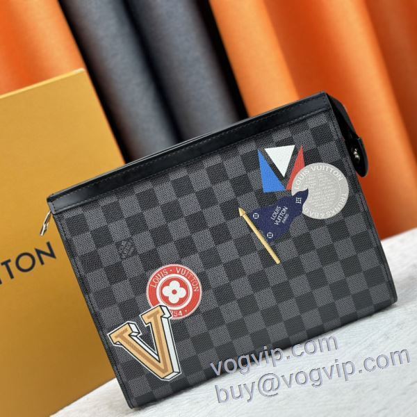 上品に着こなせ ルイ ヴィトン LOUIS VUITTON 最大級ブランドコピー通販優良店 セカンドバッグ ポーチ 2024超激得品質保証