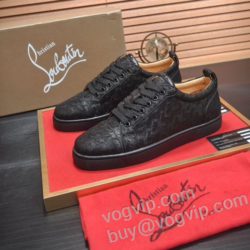 カジュアルシューズ 人気ブランド 抗菌?防臭加工 クリスチャンルブタン Christian Louboutinスーパーコピー 激安 2024人気セール スニーカー