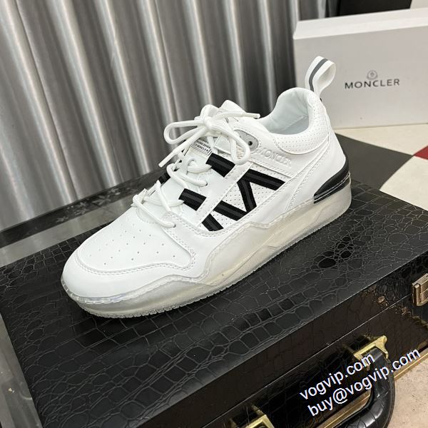 モンクレール 大人気☆NEW!!  MONCLERブランド コピー 抗菌?防臭加工 スニーカー フラットシューズ 2024最新入荷