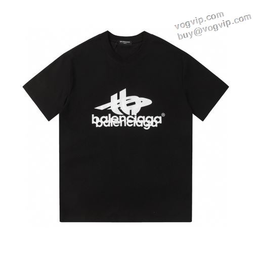 愛らしさ抜群！ 2024新作品 日本人気スーパーコピーブランド バレンシアガ BALENCIAGA 半袖Tシャツ 吸汗速乾 2色可選