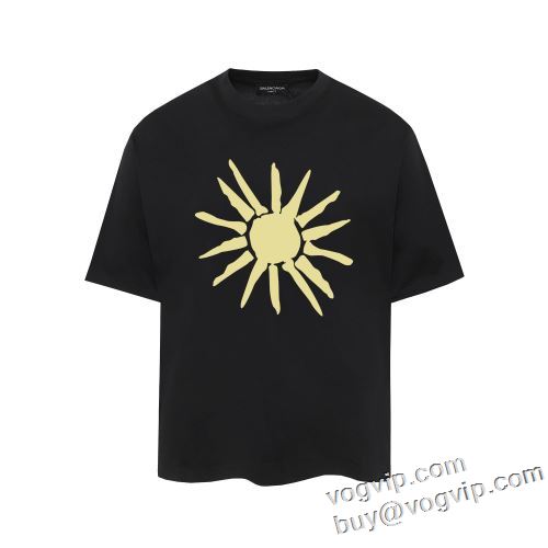 バレンシアガ 2024数量限定得価 半袖Tシャツ 2色可選 BALENCIAGAスーパーコピー カラーラインナップ ランキング商品