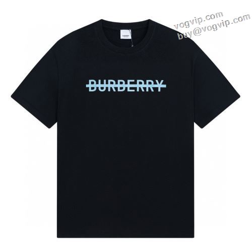 半袖Tシャツ 2色可選 2024夏季 使い勝手抜群 バーバリー BURBERRYコピー ブランド 上品上質