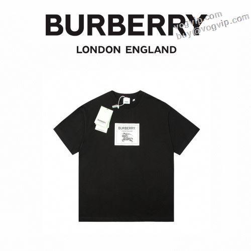 2024最新入荷 バーバリー BURBERRYスーパーコピー 激安 快適な着心地 半袖Tシャツ 2色可選 選べる極上