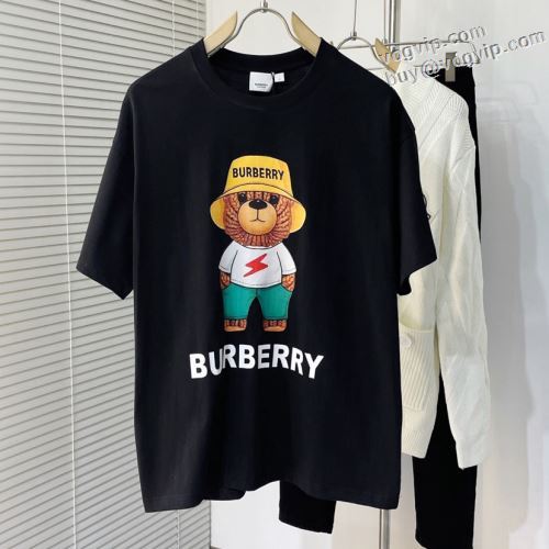 半袖Tシャツ 2024最新入荷 クールビズ バーバリースーパーコピー BURBERRY 2色可選 今買い◎得