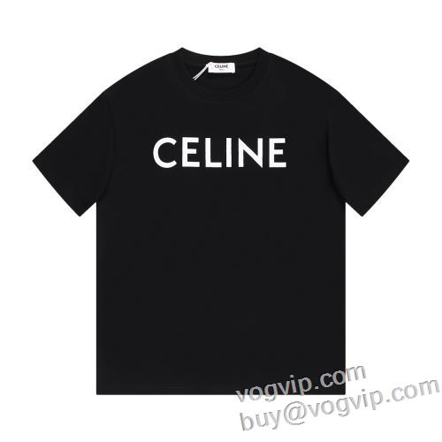2024限定セール中 半袖Tシャツ 涼しい 快適 2色可選 セリーヌ CELINE スーパーコピー 激安通販サイト