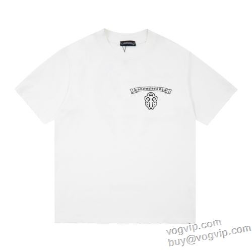 お洒落自在 クロムハーツ CHROME HEARTS 2024 HOT新作登場 ブランド半袖Tシャツスーパーコピー 肌に馴染みやすい