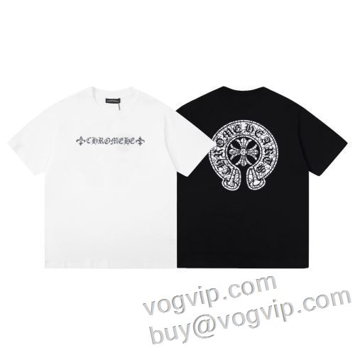 早くも完売している クロムハーツ CHROME HEARTS 2024爆買い新作登場 肌に馴染みやすい 半袖Tシャツ 偽物ブランド 2色可選