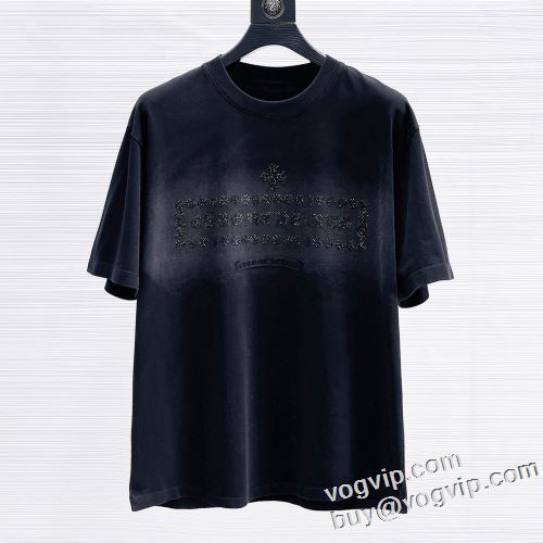 CHROME HEARTS 体の運動機能を助け 2024年モデル入荷 クロムハーツコピー ブランド 半袖Tシャツ 売れ筋！
