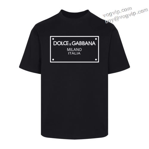 ブランドスーパーコピー 半袖Tシャツ 2色可選 2024年春夏 流行り クールビズ ドルチェ＆ガッバーナ Dolce&Gabbana