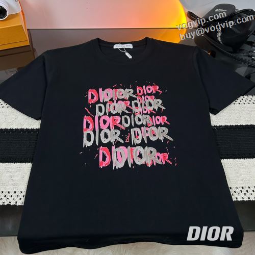 スーパーコピーサイト ディオール DIOR 2024夏季 半袖Tシャツ 細身のシルエット 耐久性に優れ