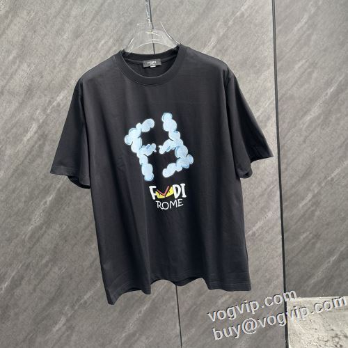 数に限りがある フェンディ コピー ブランド 半袖Tシャツ 柔らかい肌触りが特徴です 2024最新入荷