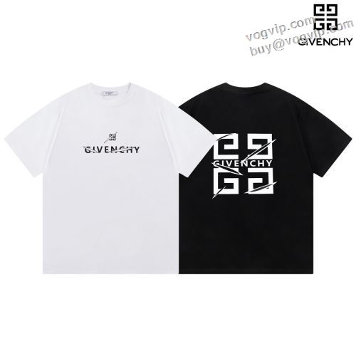 半袖Tシャツ 消臭抗菌効果がある 2024春夏季超人気 ジバンシィコピー ブランド GIVENCHY 2色可選 欧米韓流/雑誌