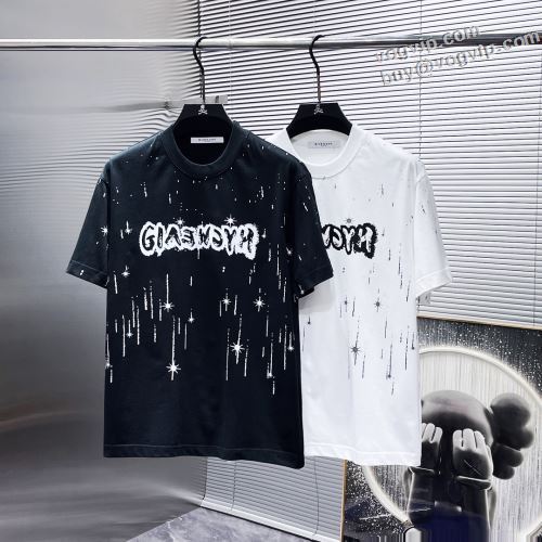 存在感◎ 半袖Tシャツ 2色可選 2024新款 ジバンシィ偽物ブランド GIVENCHY 汗を吸ってすぐ乾き