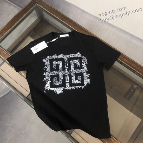 ブランドコピー専門店 ジバンシィ GIVENCHY 2024新作品 肌に刺激がなくて 半袖Tシャツ 3色可選 絶大な人気を誇る