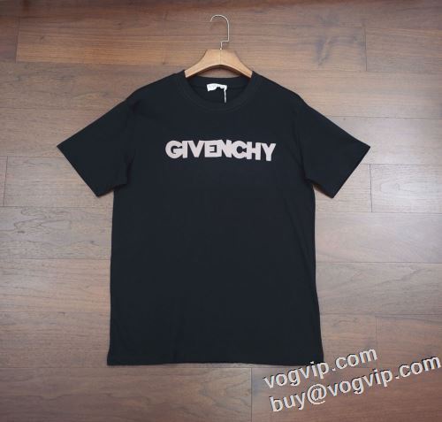 2024新作登場 吸汗性に優れ 半袖Tシャツ 2色可選 スーパーコピーサイト ジバンシィ GIVENCHY ◆モデル愛用◆ 
