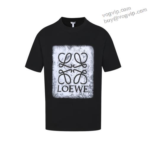 高級感演出 ロエベ LOEWE 半袖Tシャツ ドライ 2色可選 スーパーコピー 激安 2024人気セール