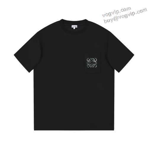 2024人気セール コピー商品 2色可選 ロエベ LOEWE 半袖Tシャツ 頑丈な素材 上質 大人気！
