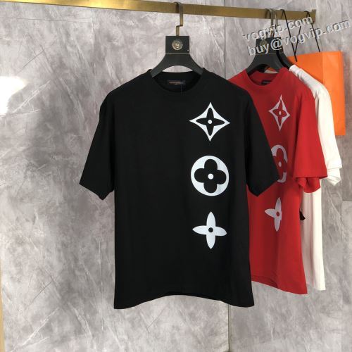 LOUIS VUITTON 半袖Tシャツ 通気性に優れた 2024人気セール ルイ ヴィトンスーパーコピー 激安 3色可選 人気 ランキング