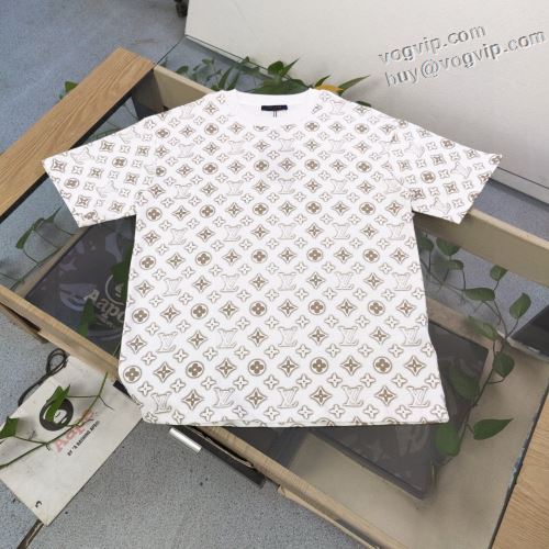 売れ筋のいい 2024人気セール ルイ ヴィトンスーパーコピー LOUIS VUITTON 半袖Tシャツ 汗を吸ってすぐ乾き