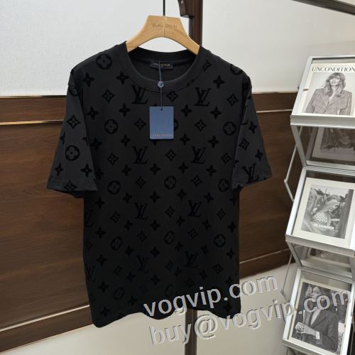 実用性に溢れるアイテム ルイ ヴィトン LOUIS VUITTON スーパーコピー信用できるサイト 弾性が良好で 半袖Tシャツ 2024人気セール定番