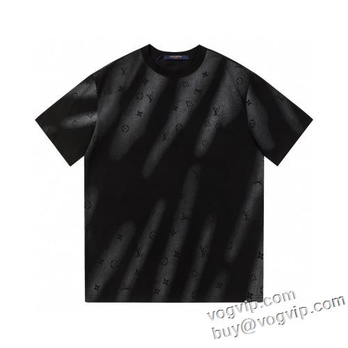 売れ筋！ LOUIS VUITTONコピー ブランド 2024年モデル入荷 ルイ ヴィトン 半袖Tシャツ 2色可選 バリエーションに富む