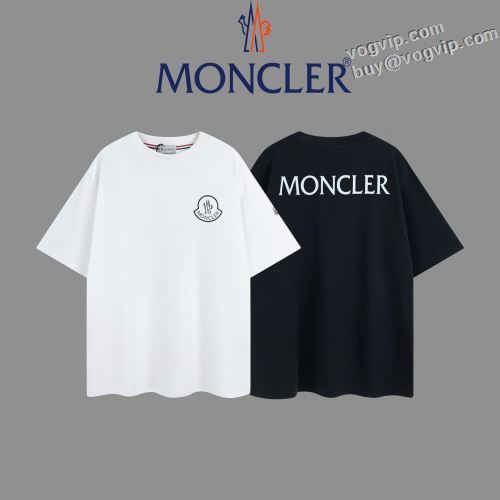 MONCLER 半袖Tシャツ 主役になる存在感 2色可選2024新作品 モンクレールスーパーコピー 人気新作