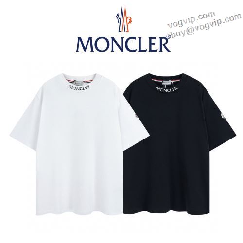 愛らしさ抜群！ 2024新作品 モンクレールブランドコピー MONCLER 半袖Tシャツ 人気定番定番 2色可選