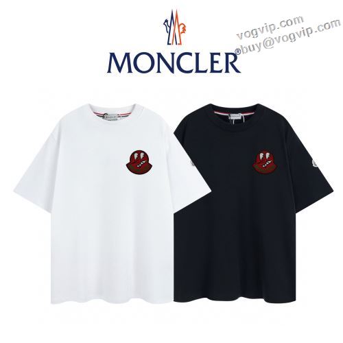 2024夏季 今からの季節にピッタリ！ 最高N級ブランドコピー モンクレール MONCLER 半袖Tシャツ 2色可選 海外販売