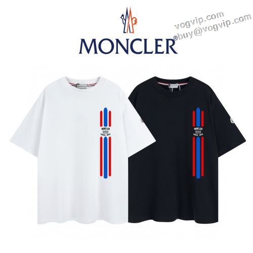 モンクレール MONCLER 素敵 2024新款 半袖Tシャツ 2色可選 ブランドコピー代引き専門店 大好評