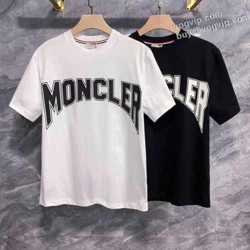 売れ筋のいい 2色可選 ブランド 偽物 通販 2024 品質保証 モンクレール MONCLER 半袖Tシャツ 吸汗速乾