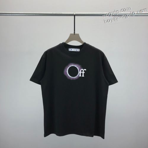 オフホワイトスーパーコピー 高品質 人気 消臭抗菌効果がある 2024春夏 OFF-WHITE 半袖Tシャツ