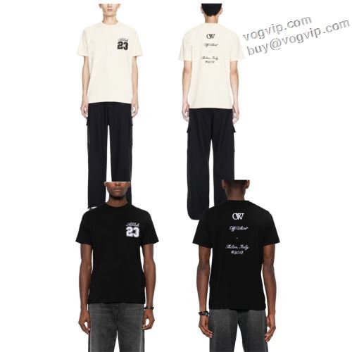スーパーコピーサイト 2024年モデル入荷 OFF-WHITE オフホワイト デザイン性の高い 半袖Tシャツ 2色可選