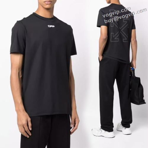 セール中 スーパーコピー n級品 OFF-WHITE 半袖Tシャツ 2024最新入荷 オフホワイト 快適