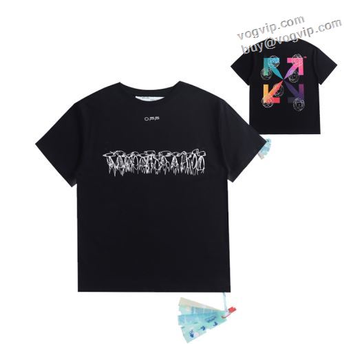 人気 ランキング オフホワイト OFF-WHITE 2024最新入荷 日本スーパーコピー優良サイト 吸汗速乾 半袖Tシャツ