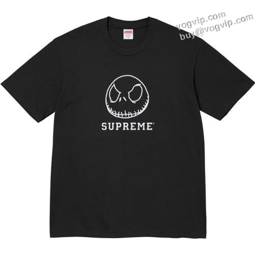 格安！ シュプリーム 半袖Tシャツ 2024最新入荷 通気性に優れた Supreme SKELETON TEE