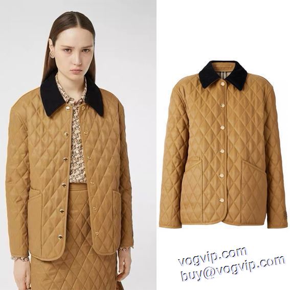 セレブ風 バーバリー BURBERRY ダウンジャケット 2024超激得新作 レディース 業界高品質スーパーコピー