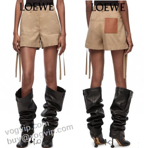 2024 レディース 半ズボン ロエベ LOEWE ブランド コピー 販売 超レア