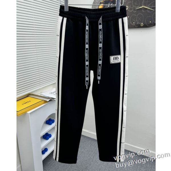 激安通販サイト 2024 HOT新品 高級感ある バレンシアガ BALENCIAGAスーパーコピー スエットパンツ 2色可選 シンプル