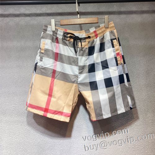 チノパン 狙える優秀アイテム バーバリースーパーコピー BURBERRY 2024春夏 ビーチパンツ ショートパンツ 2色可選