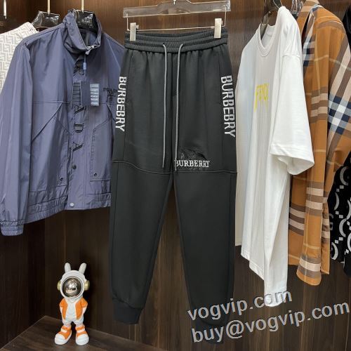 バーバリー BURBERRY 2024最新作 スーパーコピー 激安 スエットパンツ 【人気ブログ掲載】 