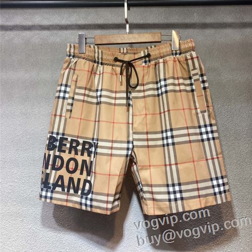 愛らしさ抜群！ バーバリー BURBERRY 2024最新作 コピー ビーチパンツ 柔らかな質感 ショートパンツ